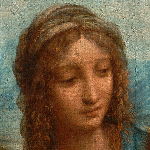 La Vierge aux fuseaux, Léonard de Vinci / ©RES