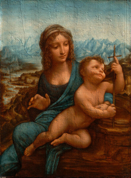 La Vierge aux fuseaux, Léonard de Vinci / ©Opificio